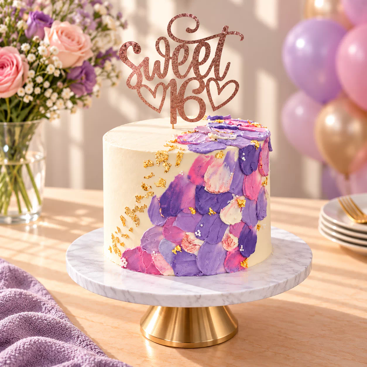 Sweet 16 Birthday Cake — Product images 1/1