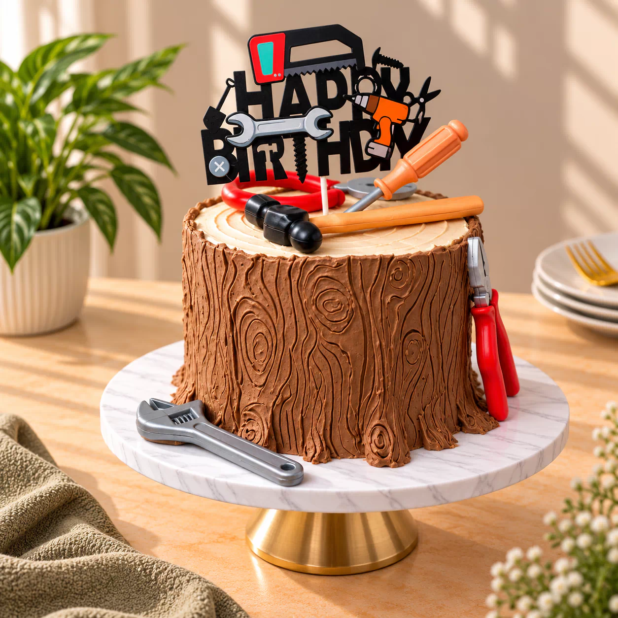 Handyman Tool Birthday Cake — Product images 1/1